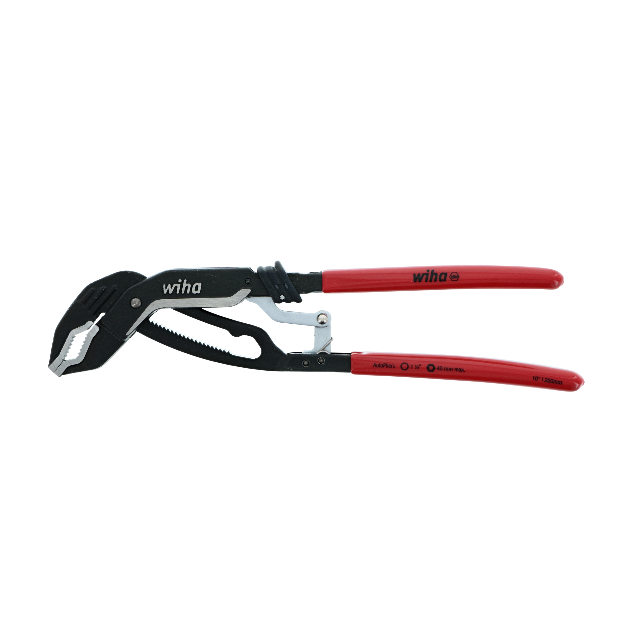Wiha, Classic Auto Grip V-Jaw Tongue Groove Pliers 10in., Pieces (qty.) 1, Material Combination, Model# 32637